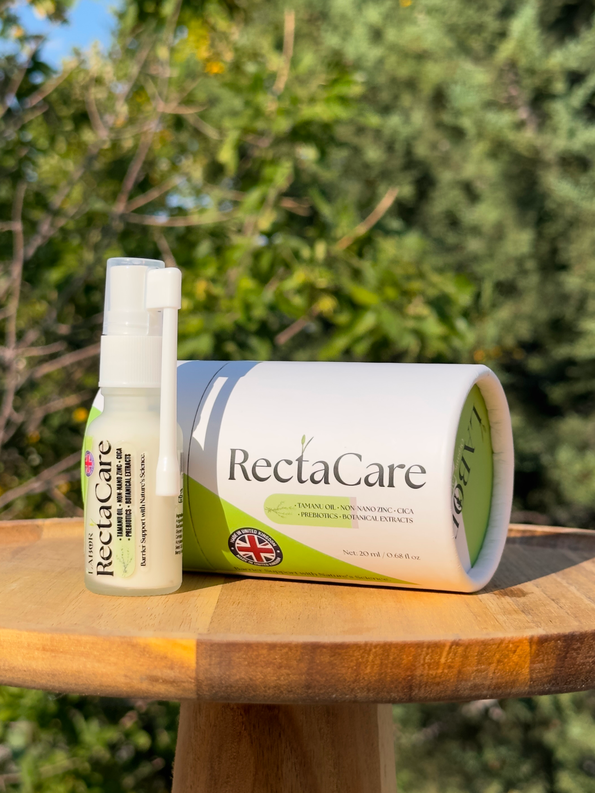 labor rectacare soothing barrier spray