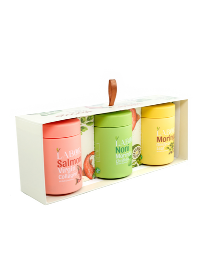 Limited Edition Trio - Noni & Wild Salmon Collagen & Moringa Superfood